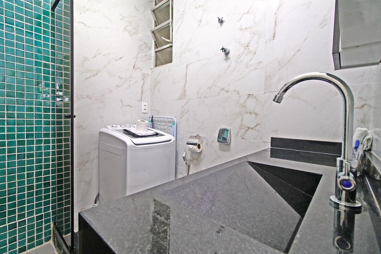 リオデジャネイロFantastico 1 Quarto E Sala Em Copacabana Com Vista Para Naturezaアパートメント エクステリア 写真
